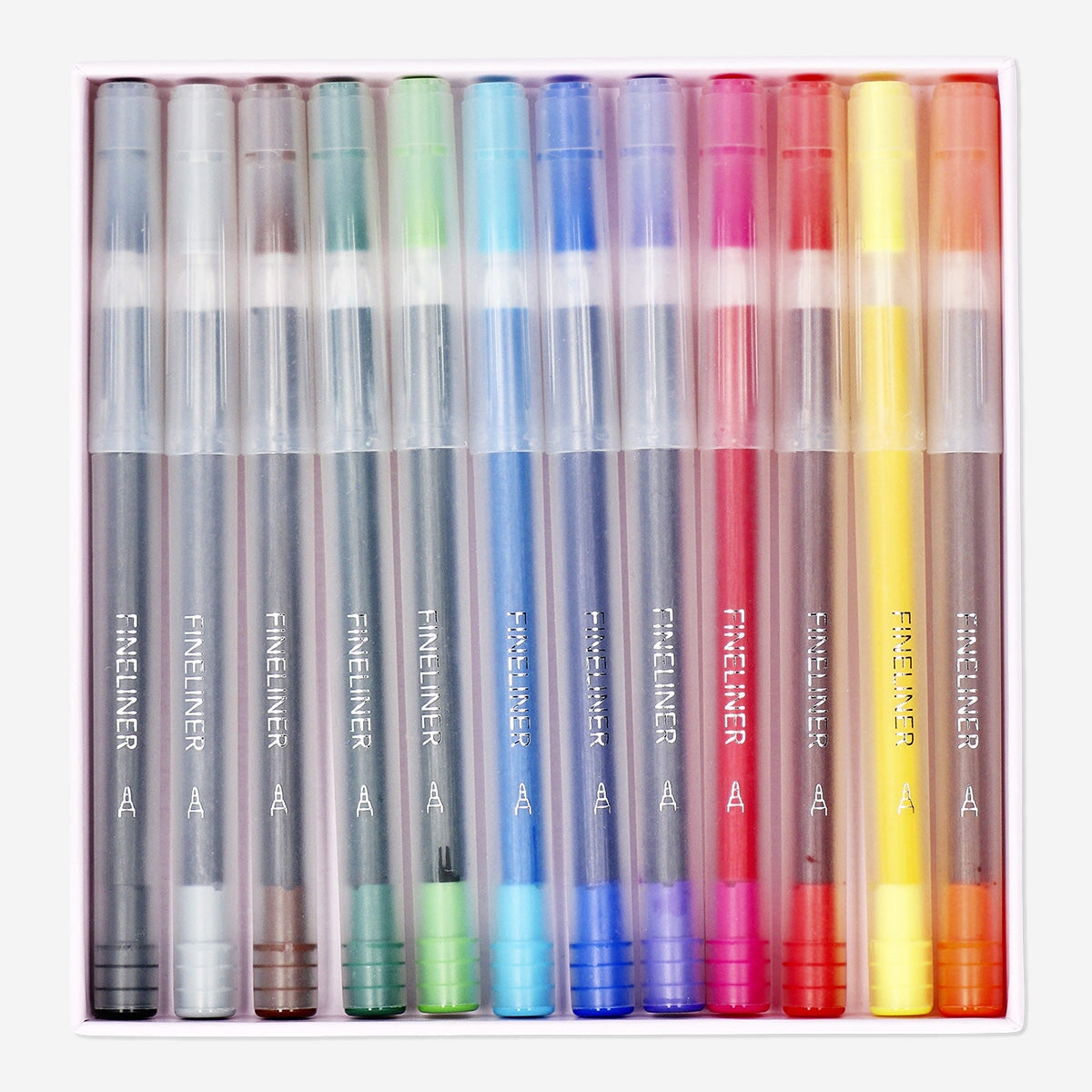 Fineliners. 12 pcs Office Flying Tiger Copenhagen 