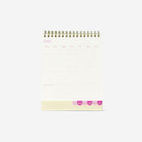 Floral desk calendar - English office Flying Tiger Copenhagen 