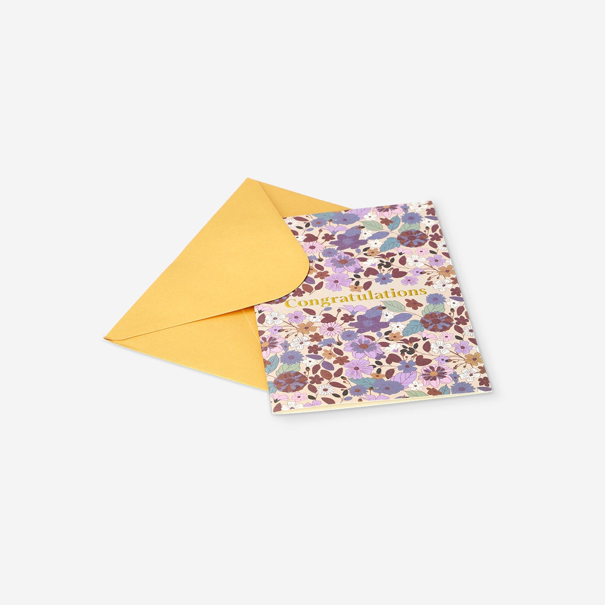 Floral greetings card office Flying Tiger Copenhagen 