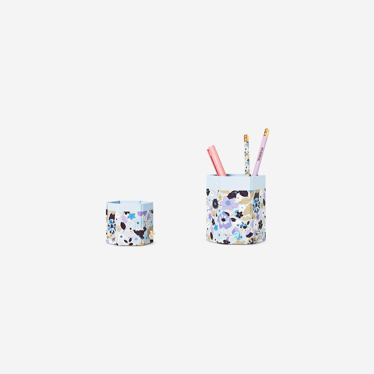 Floral pencil holders - 2 pcs Office Flying Tiger Copenhagen 