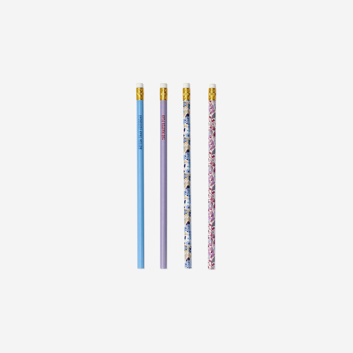Floral pencils - 4 pcs Office Flying Tiger Copenhagen 