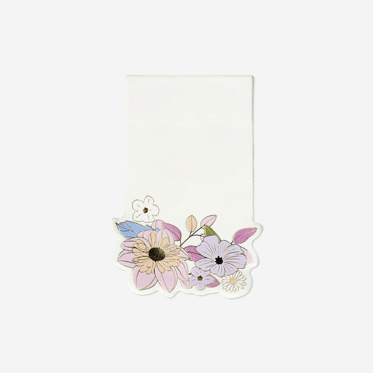 Floral sticky memos