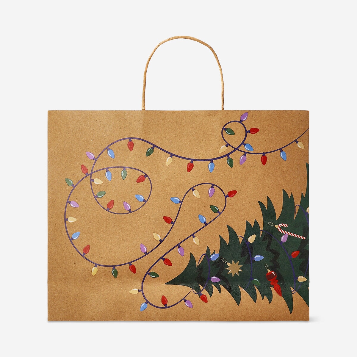 Gift bag with pom poms Office Flying Tiger Copenhagen 