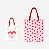 Gift bags with hearts - 2 pcs