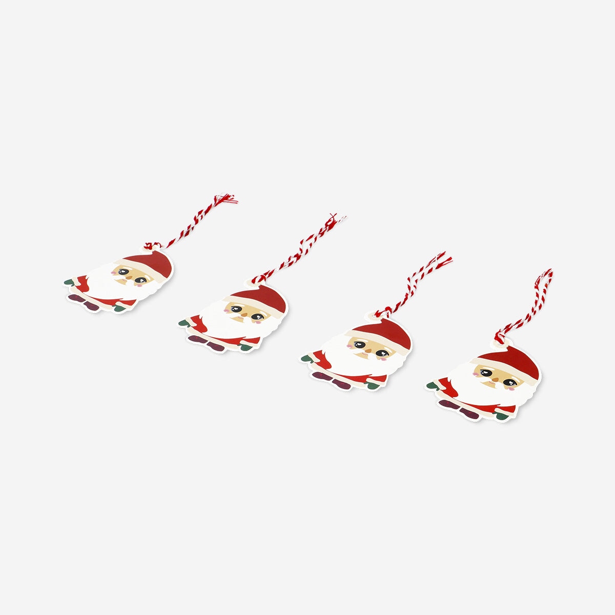 Gift tags with Christmas characters - 8 pcs Office Flying Tiger Copenhagen 