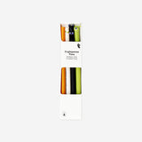 Set of four glow-in-the-dark erasable office pens with little monster designs by Flying Tiger Copenhagen, perfect for creative writing.