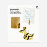 Gold balloon dog memo holder - Flying Tiger Copenhagen
