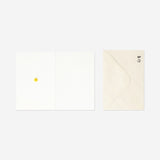 Greetings card with hydrangeas