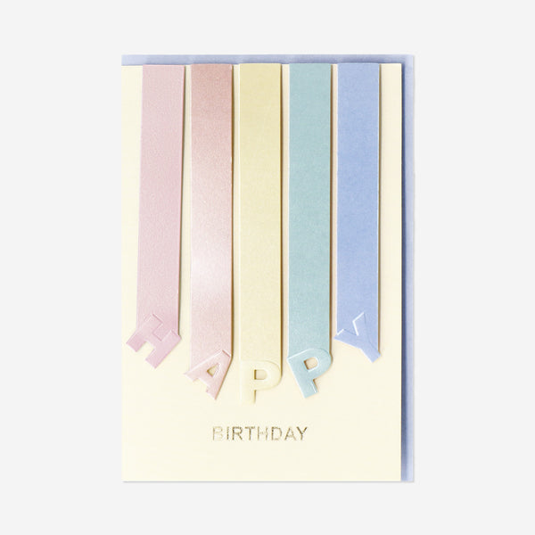 Holographic birthday card – Flying Tiger Copenhagen