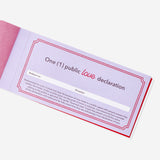 Love vouchers - English