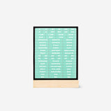 Magnetic board with words Office Flying Tiger Copenhagen 