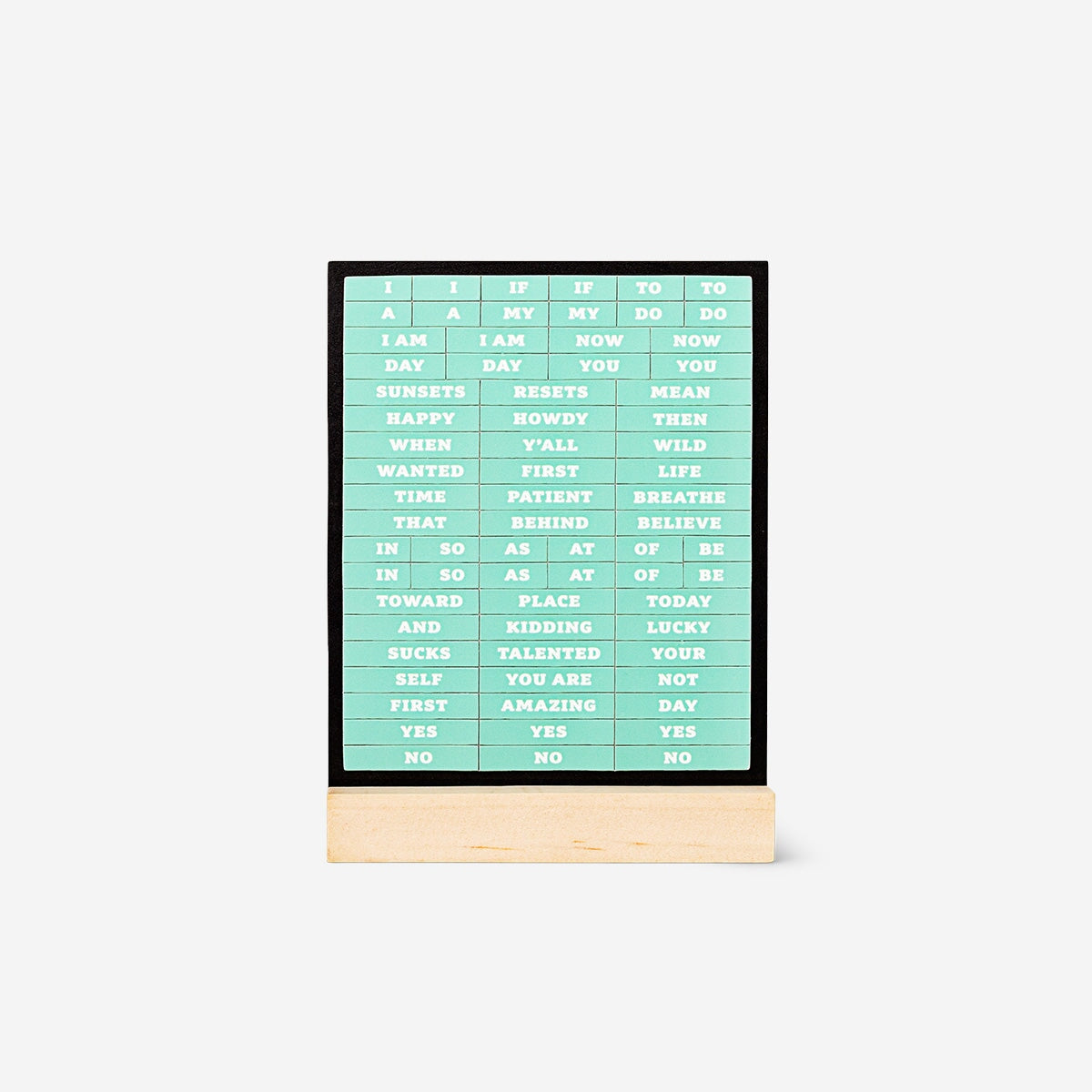 Magnetic board with words Office Flying Tiger Copenhagen 