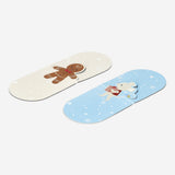 Set of two Flying Tiger Copenhagen magnetic Christmas bookmarks for office use, featuring festive holiday designs.