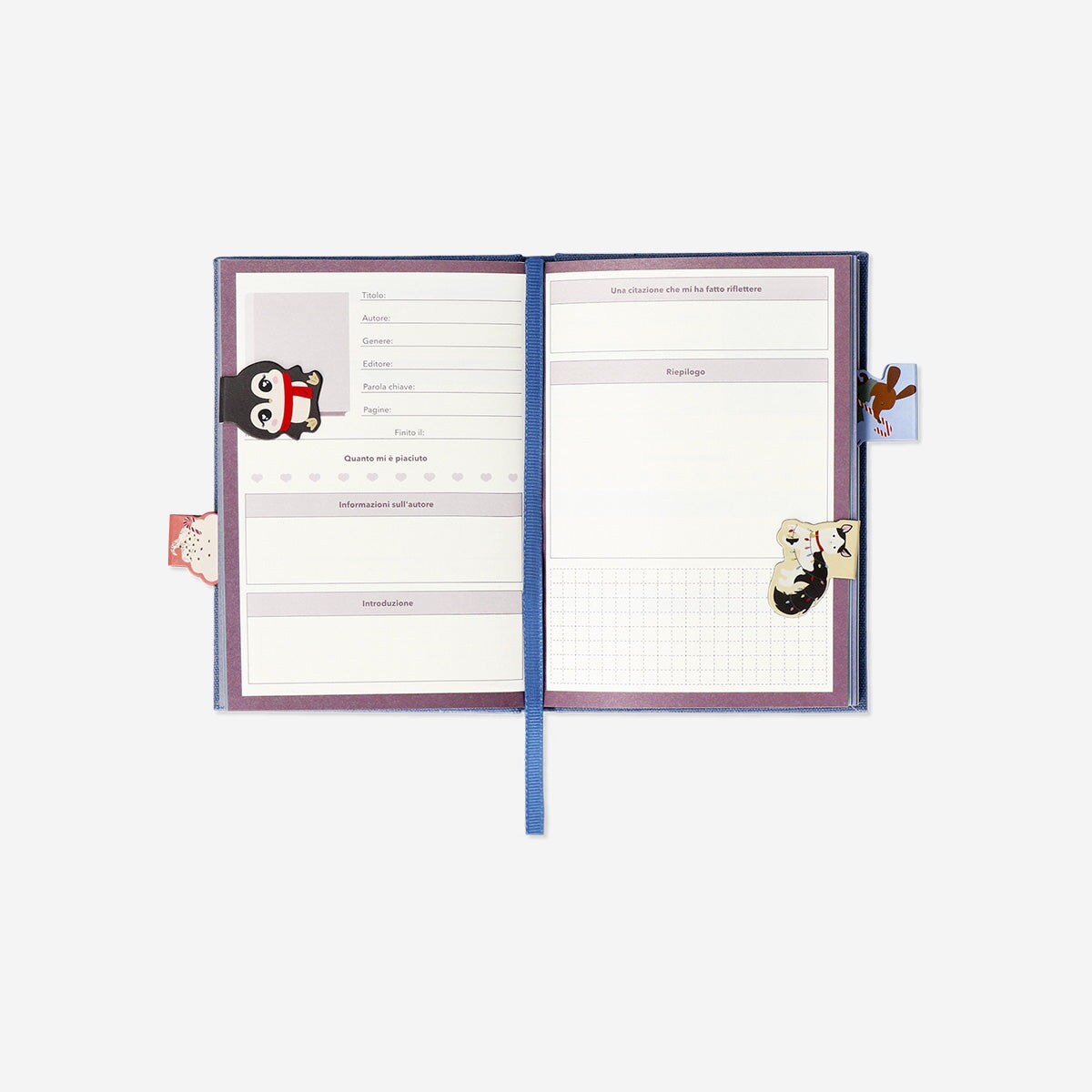 Magnetic Christmas bookmarks - 4 pcs Office Flying Tiger Copenhagen 