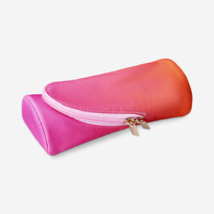 Flying Tiger Copenhagen magnetic gradient pencil case for office use, featuring a colorful design and secure closure.