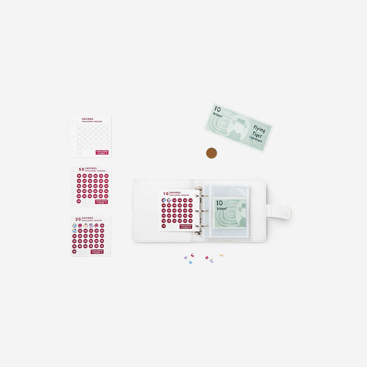 Libro de desafíos para ahorrar dinero