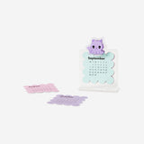 Monthly calendar with cat clip Office Flying Tiger Copenhagen 