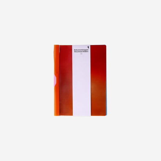 Multi coloured document folders - 2 pcs