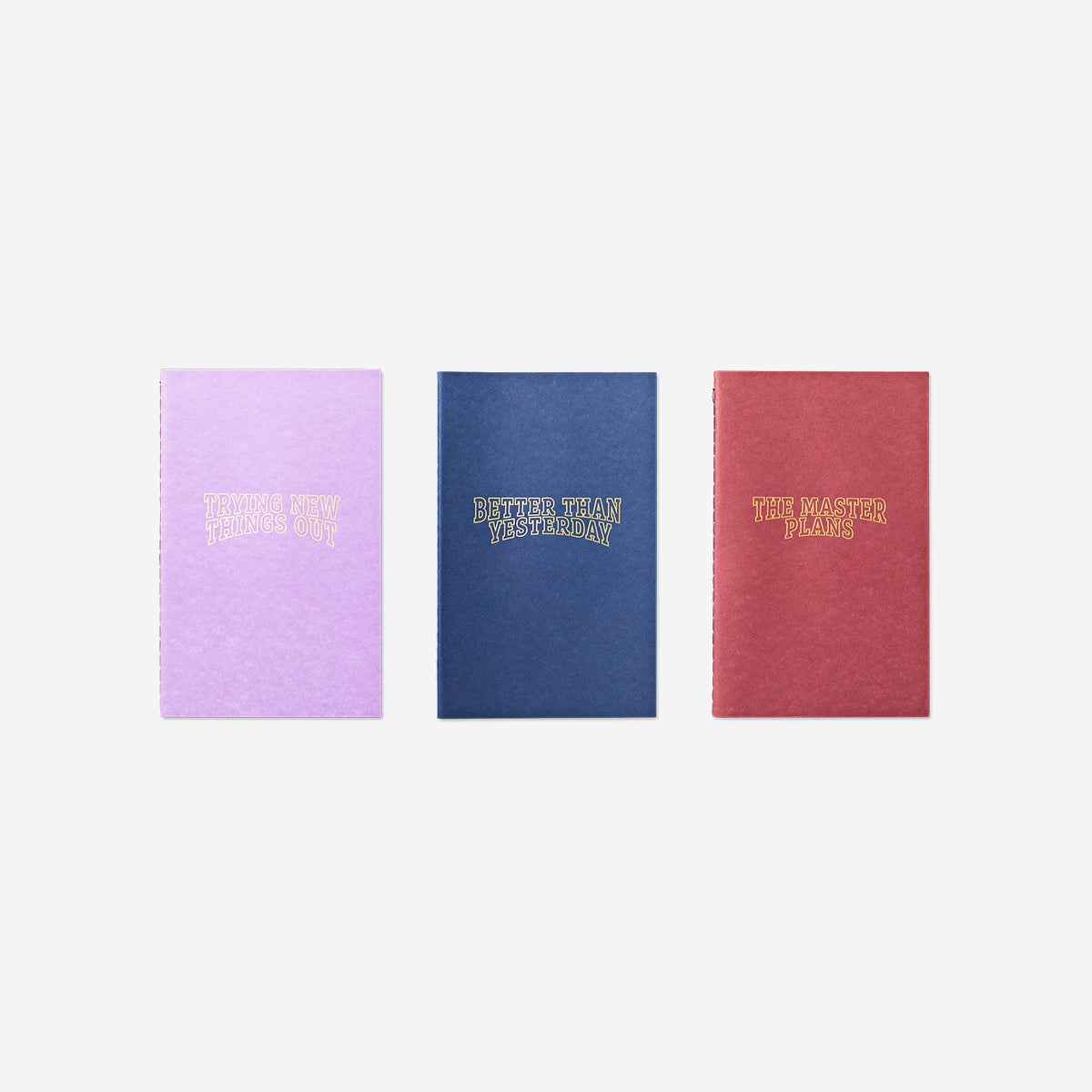 Notebooks with quotes - 3 pcs Office Flying Tiger Copenhagen 