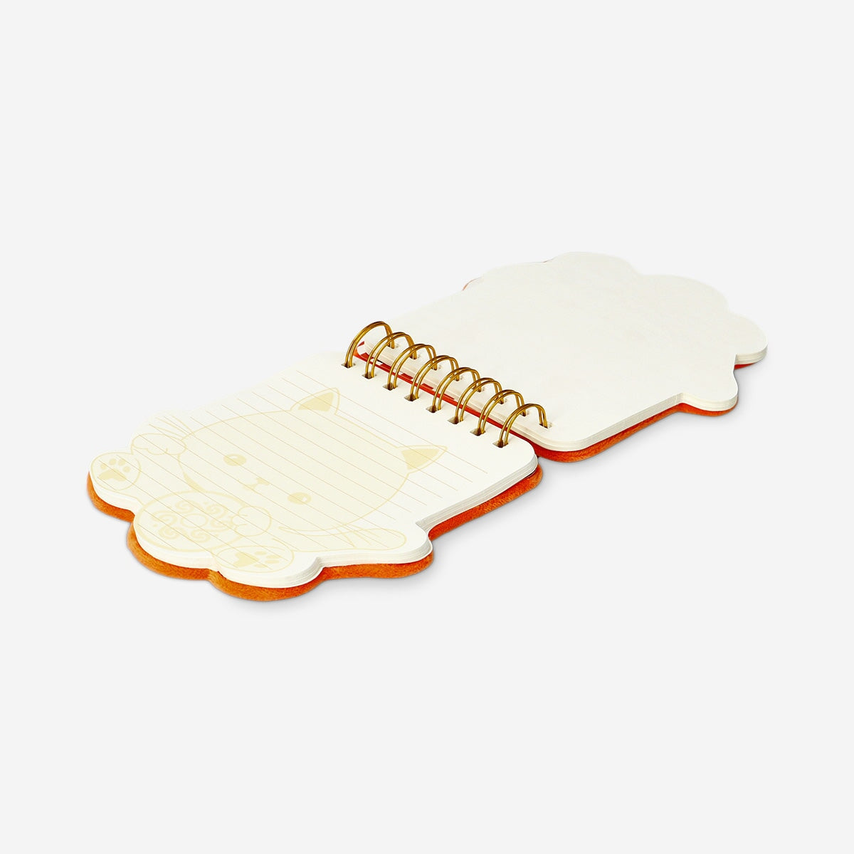 Notepad with fleece cat cover Office Flying Tiger Copenhagen 