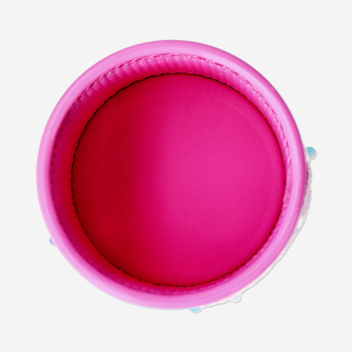 Rosa pennhållare med paljetter