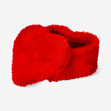 Plush heart gift box - 13 cm