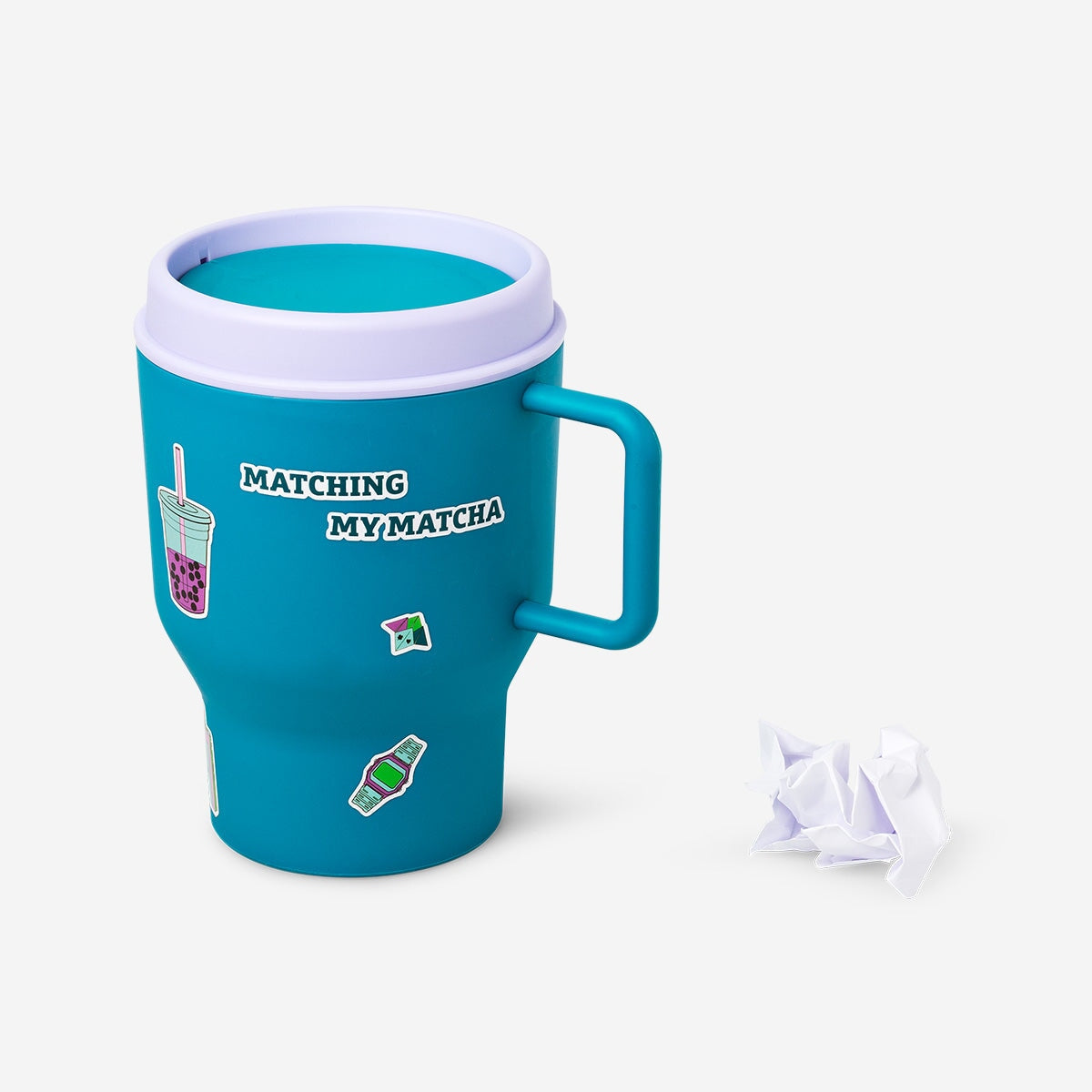 Push bin - Mug with stickers Office Flying Tiger Copenhagen 