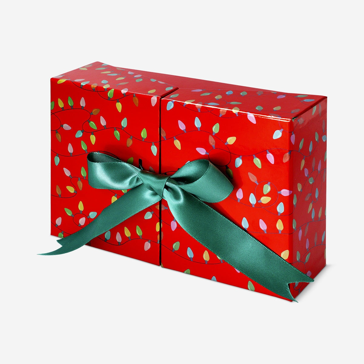 Red gift box with ribbon - 20 cm Office Flying Tiger Copenhagen 