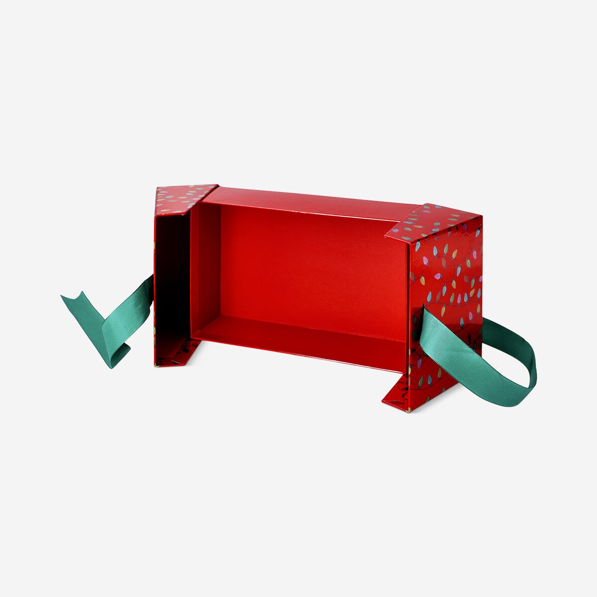 Red gift box with ribbon - 20 cm Office Flying Tiger Copenhagen 