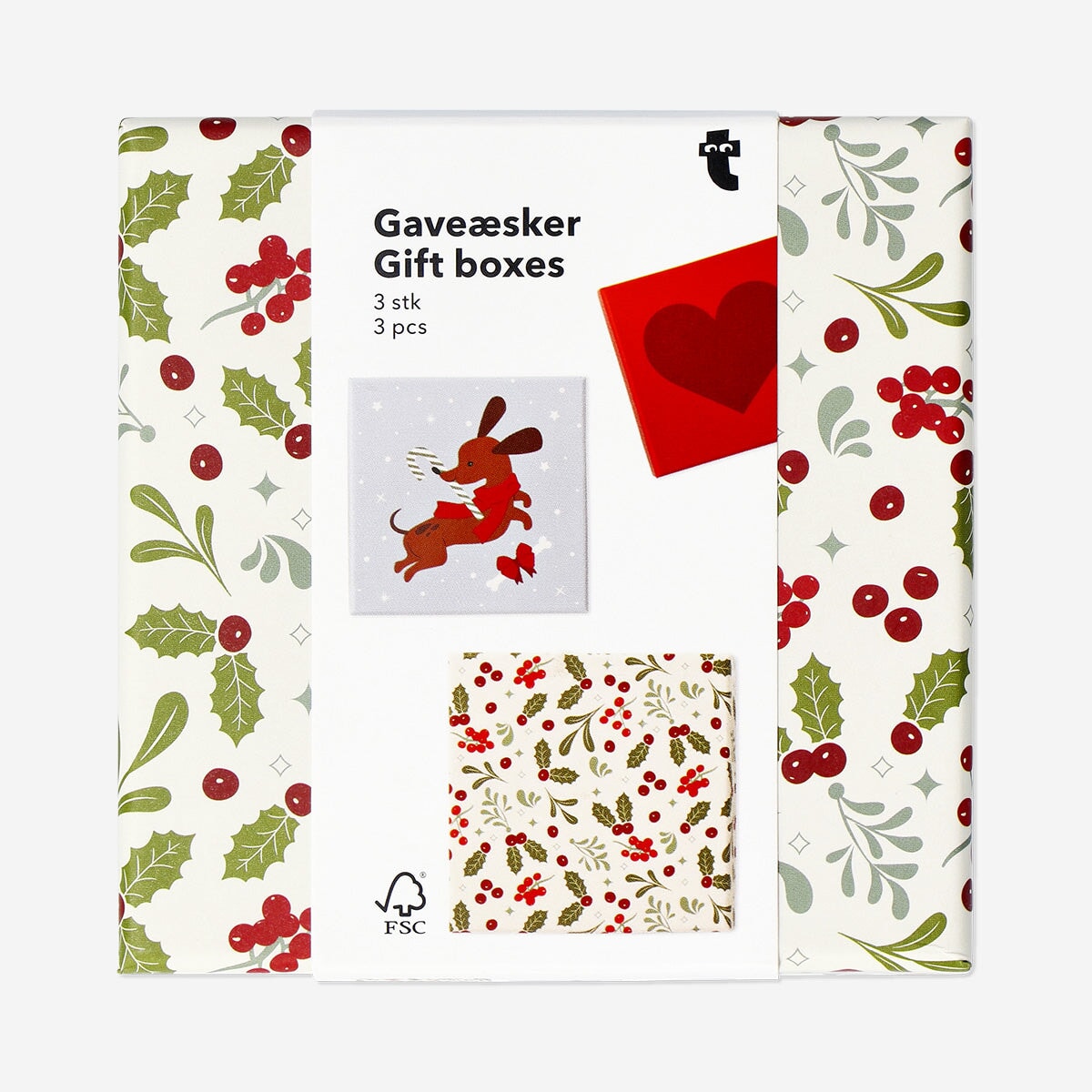 Set of mini gift boxes - 3 pcs Office Flying Tiger Copenhagen 