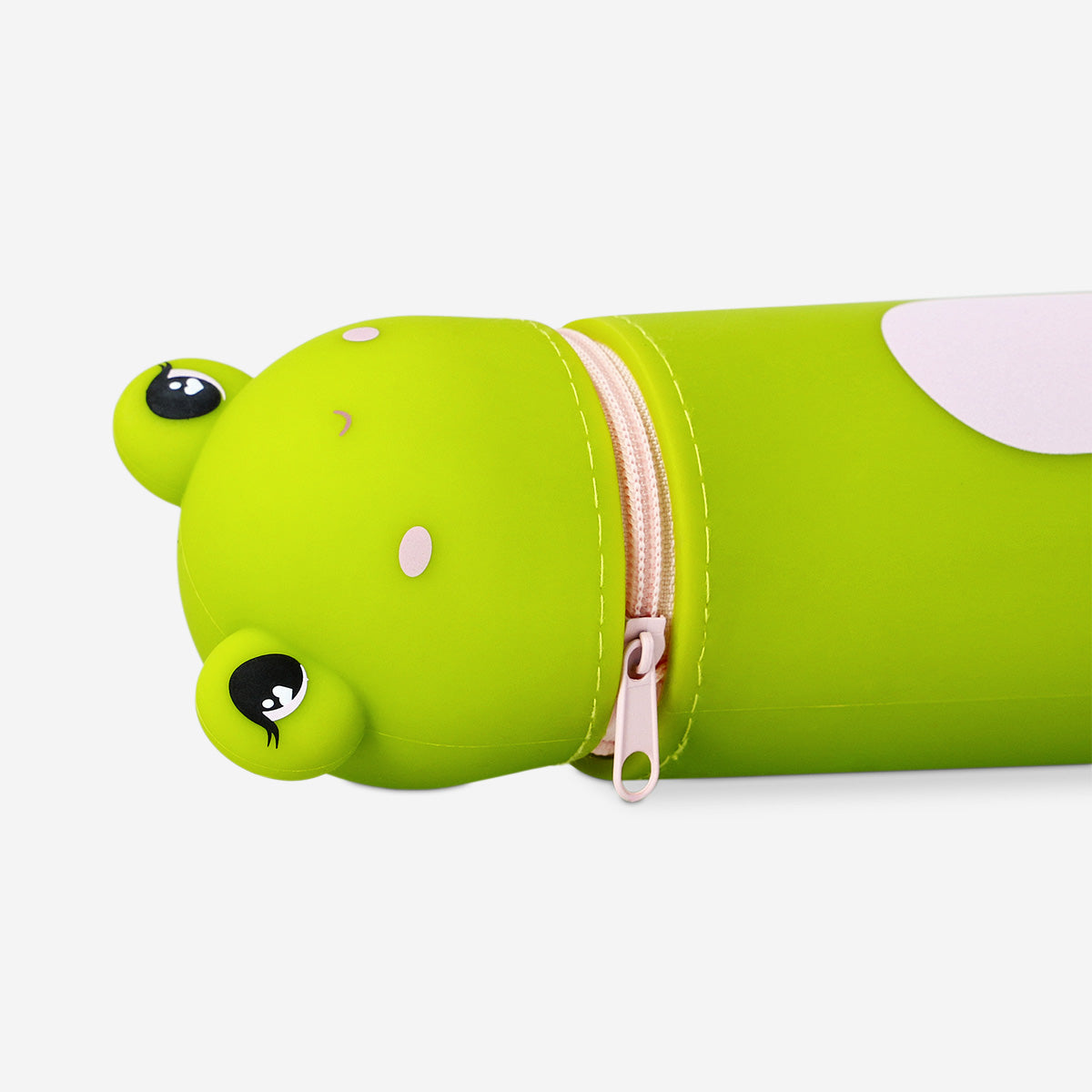 Silicone frog pencil case