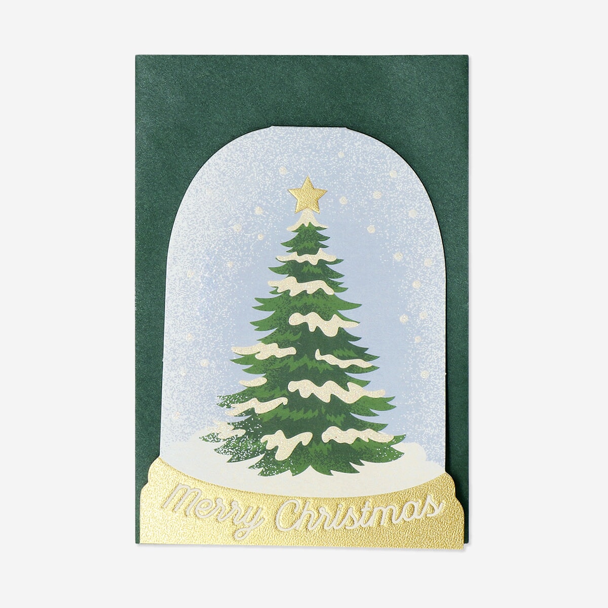 Snowglobe greetings card Office Flying Tiger Copenhagen 