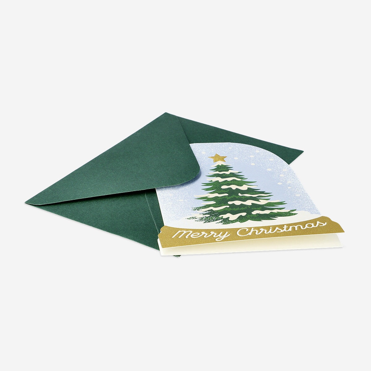 Snowglobe greetings card Office Flying Tiger Copenhagen 