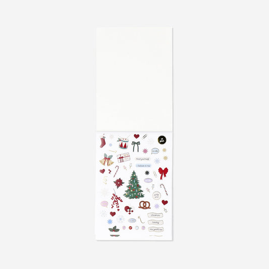 Sticker book for calendar - English