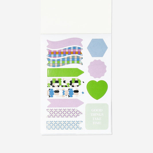 Sticker book for planning