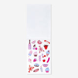 Set of 20 office stickers sheets by Flying Tiger Copenhagen with colorful designs for organization and decoration.