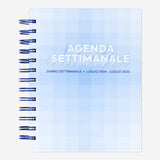 Italian study planner from Flying Tiger Copenhagen, featuring organized pages for effective academic planning and note-taking.