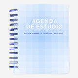 Flying Tiger Copenhagen Spanish study planner, office organizer with weekly and monthly planning pages for students and professionals.