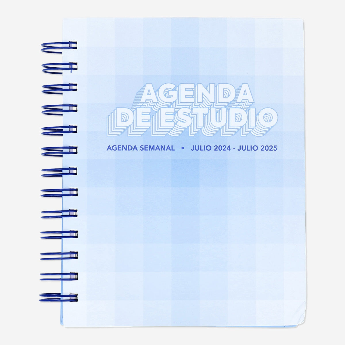 Flying Tiger Copenhagen Spanish study planner, office organizer with weekly and monthly planning pages for students and professionals.