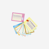 Time tables cards Office Flying Tiger Copenhagen 