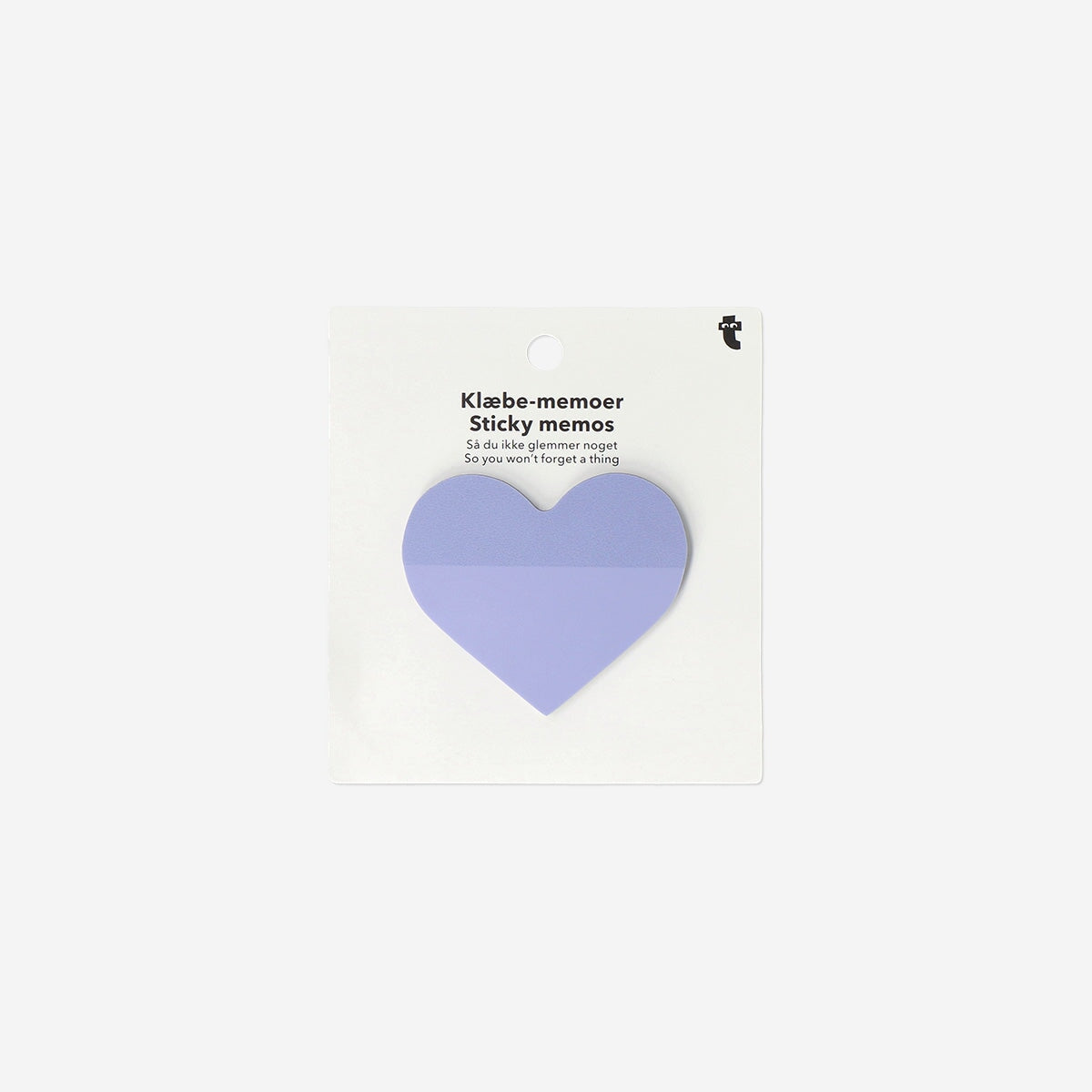 Transparent heart sticky memos Office Flying Tiger Copenhagen 