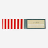 Twenty English vouchers for favours, designed for office use, by Flying Tiger Copenhagen.