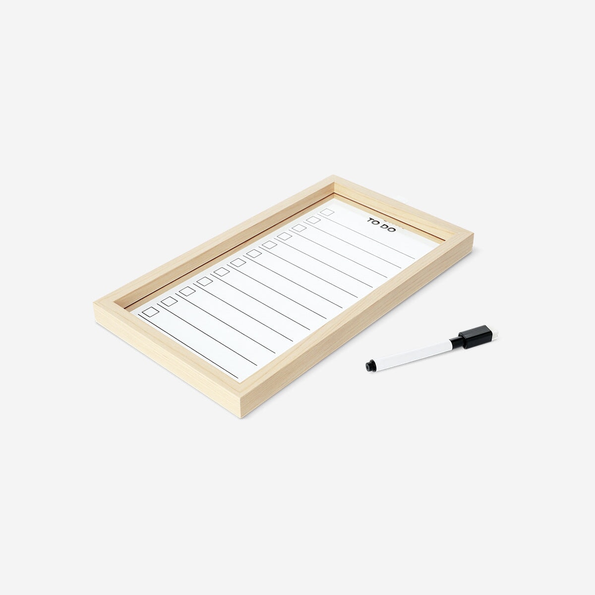 Wooden planner board with marker office Flying Tiger Copenhagen 
