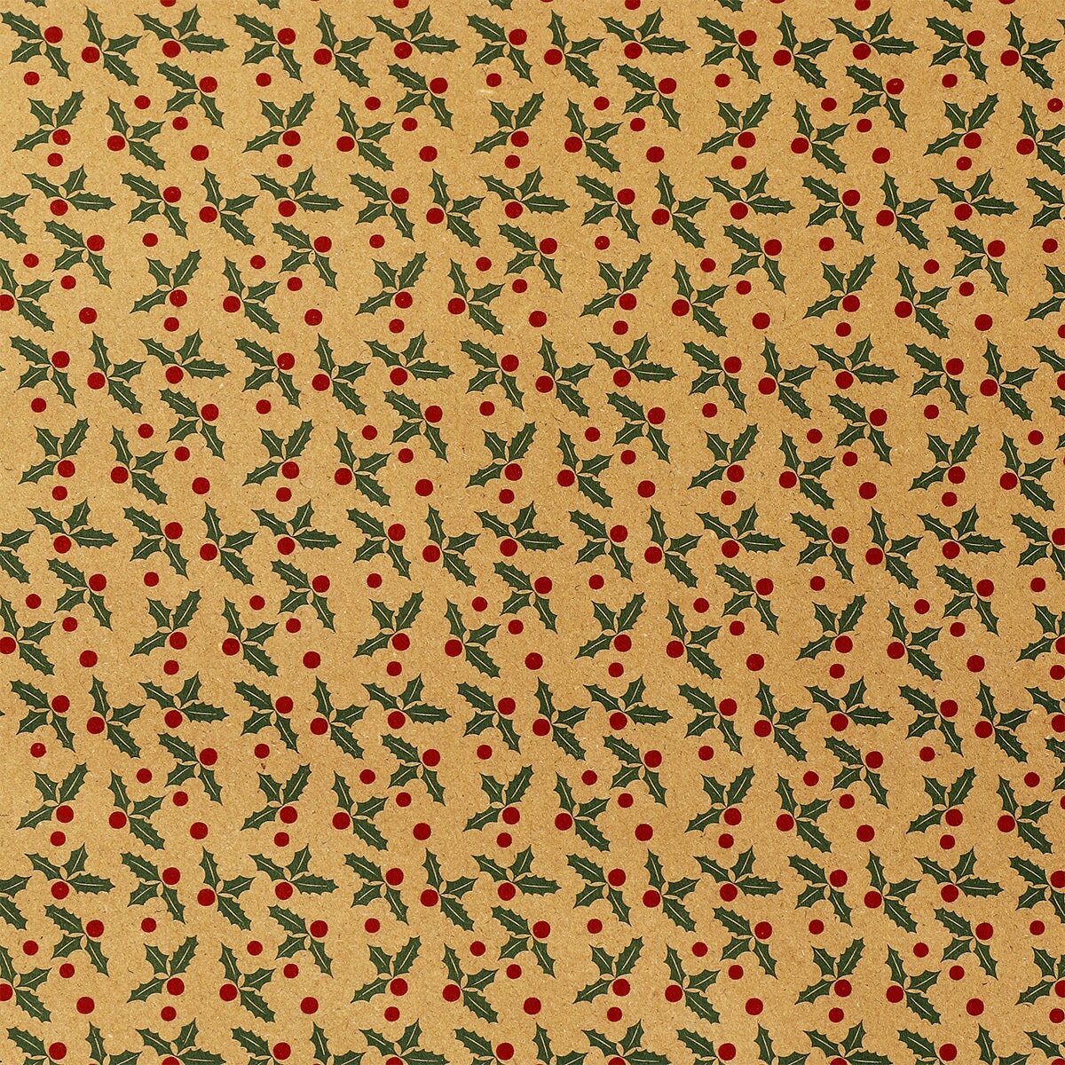 10 m Flying Tiger Copenhagen Christmas holly pattern wrapping paper for party gift wrapping with festive holiday design