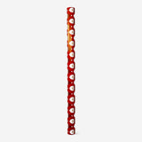 Red and white Santa-themed wrapping paper by Flying Tiger Copenhagen, 400 cm party gift wrap with festive holiday design.