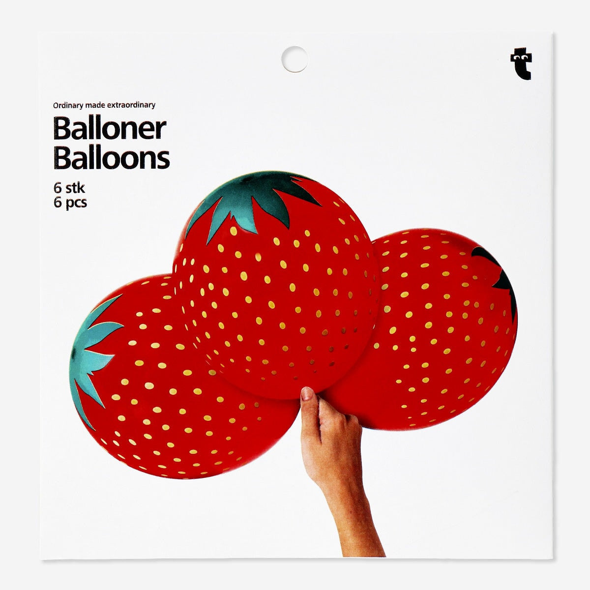 Balloons. 6 pcs Party Flying Tiger Copenhagen 