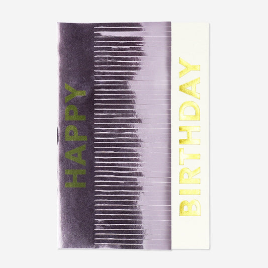 Card with envelope and tassels