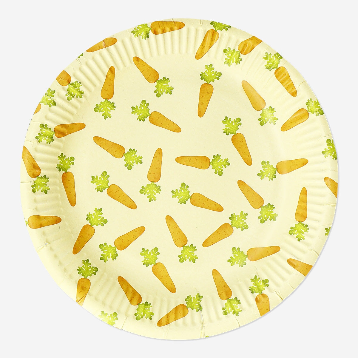Carrot shaped paper plates - 8 pcs Party Flying Tiger Copenhagen 