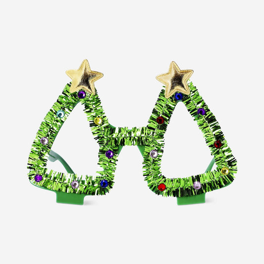 Christmas tree party glasses