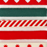 Set of three cotton ribbons for party decoration from Flying Tiger Copenhagen, colorful and lightweight for crafting or decorating.
